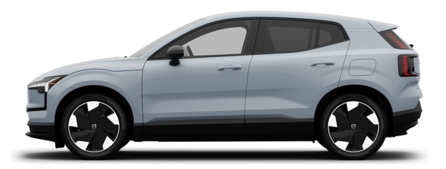 Volvo EX30 side profile — model illustration