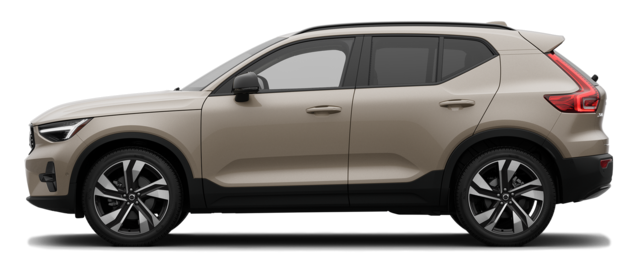 Volvo XC40 side profile — model illustration
