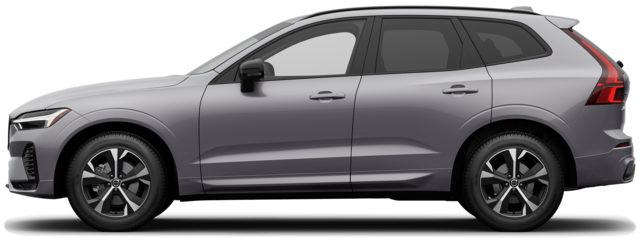 Volvo XC60 side profile — model illustration